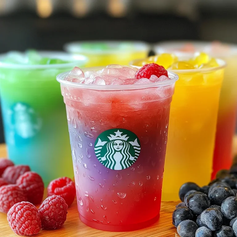 Copycat Starbucks Refreshers