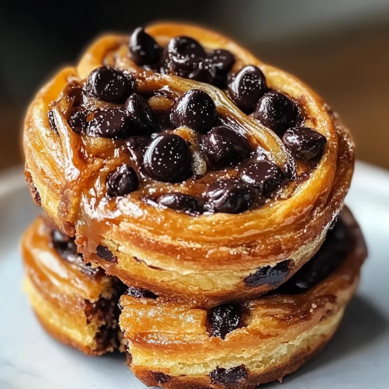 Decadent Chocolate Chip Cruffins for Your Sweet Cravings