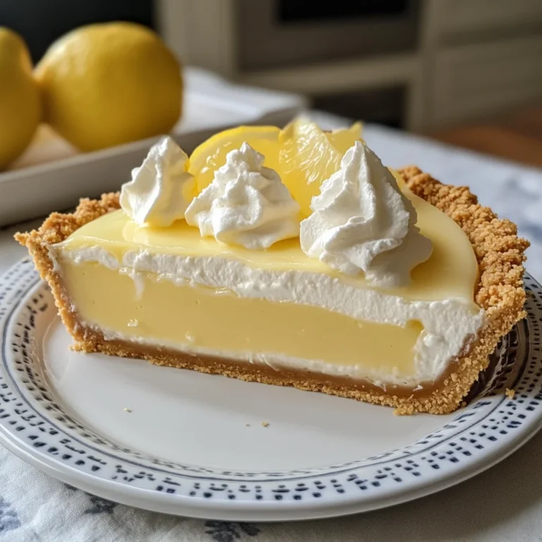 Deliciously Zesty Lemon Icebox Pie Made Easy at Home