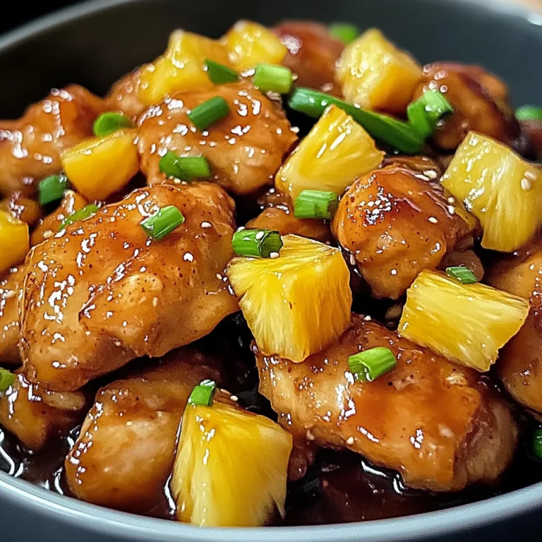 Discover the Best Brown Sugar Pineapple Chicken Recipe Today!