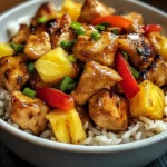 Disgustingly Easy Pineapple Chicken and Rice in 30