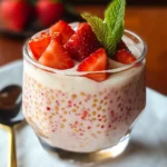 Easy 4-ingredient Strawberry Sago