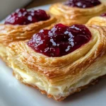 Easy Cherry Cheese Danish