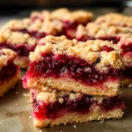 Fabulous Five Ingredient Raspberry Bars
