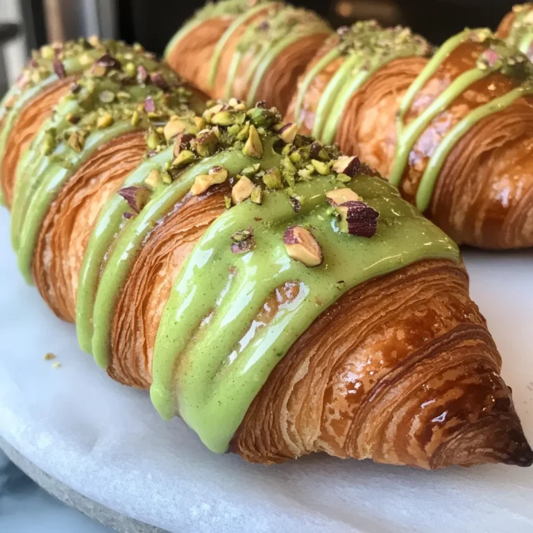 Fancy Pistachio Croissant Recipe