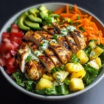 Hawaiian Chicken Salad Bowl