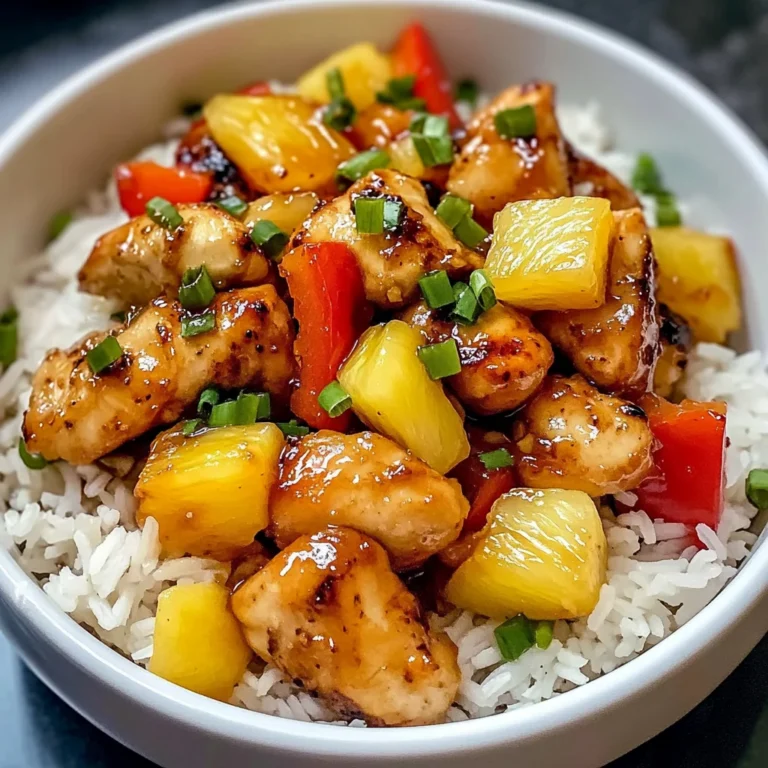 Hawaiian Pineapple Chicken