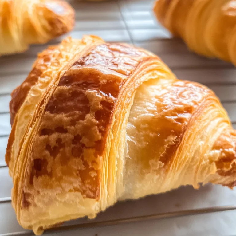 Homemade Croissants Step-by-Step
