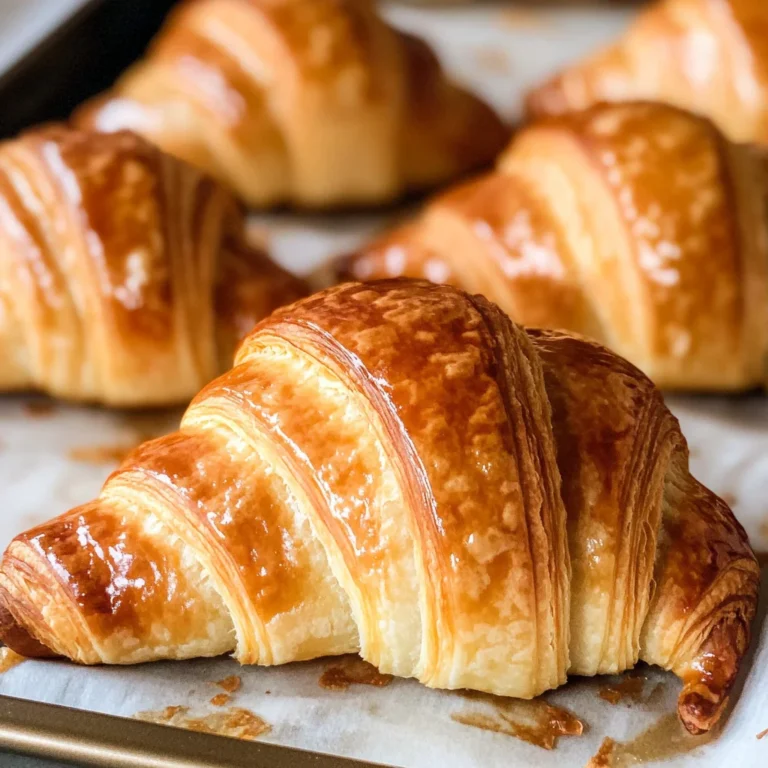 Homemade French Croissants (Small Batch)