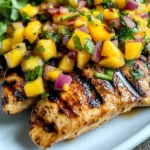 Honey Lime Chicken with Mango Salsa