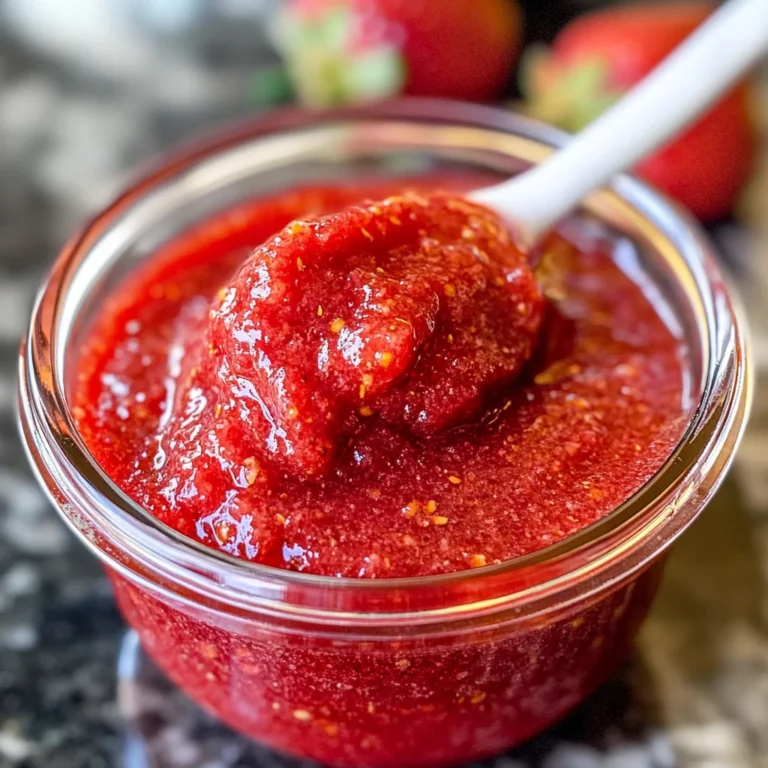 How to Make Strawberry Puree