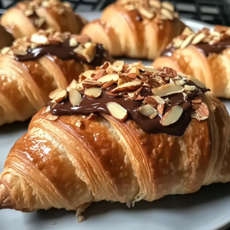 Irresistible Chocolate Almond Mini Croissants You’ll Crave Every Morning