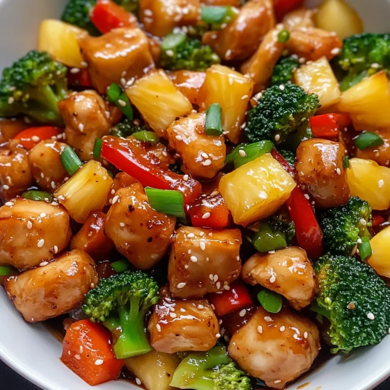 Juicy Pineapple Teriyaki Chicken