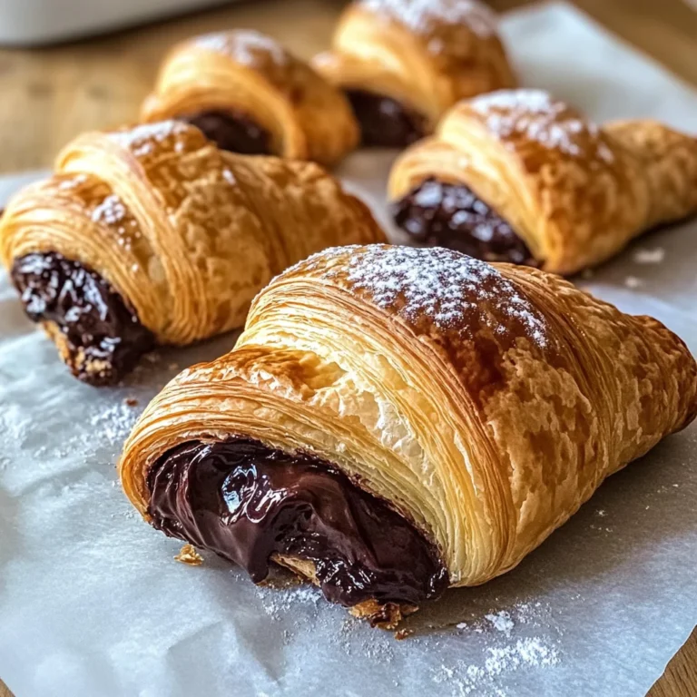Melt-in-Your-Mouth Chocolate Croissants Made Easy at Home