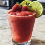 Nonalcoholic Strawberry Margaritas
