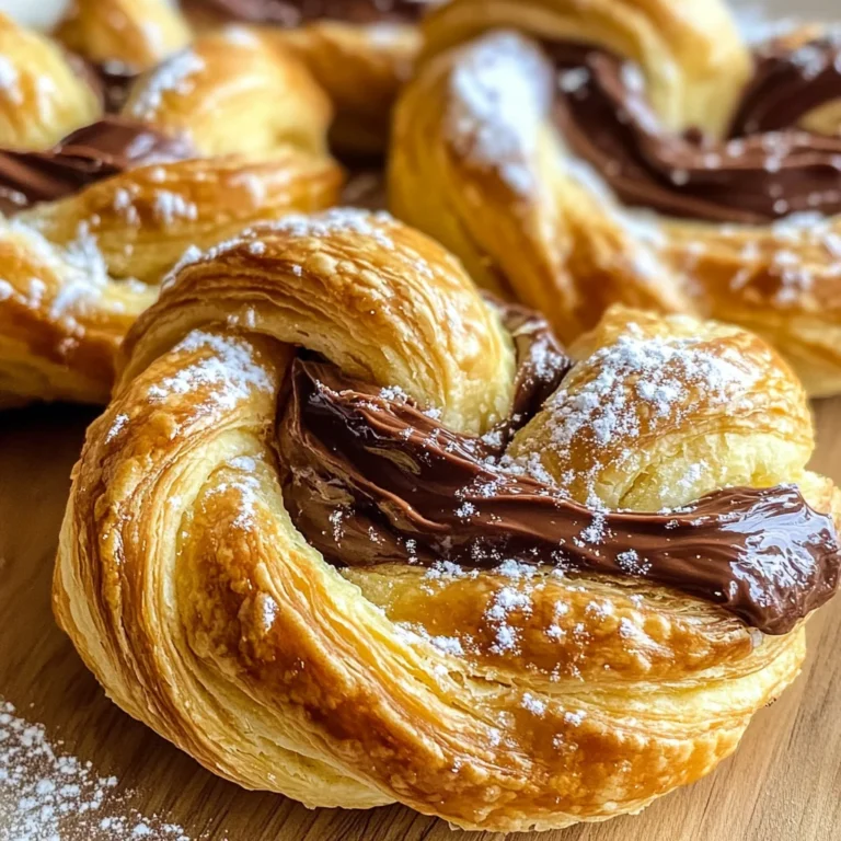 Nutella Puff Pastries