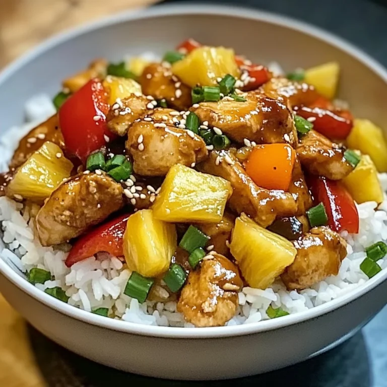 Pineapple Chicken & Rice: An Incredible Ultimate Recipe