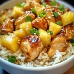 Pineapple Chicken and Rice Recipe – Easy Tropical Flavor