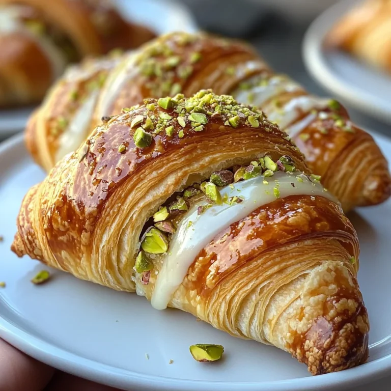Pistachio Croissant Recipe