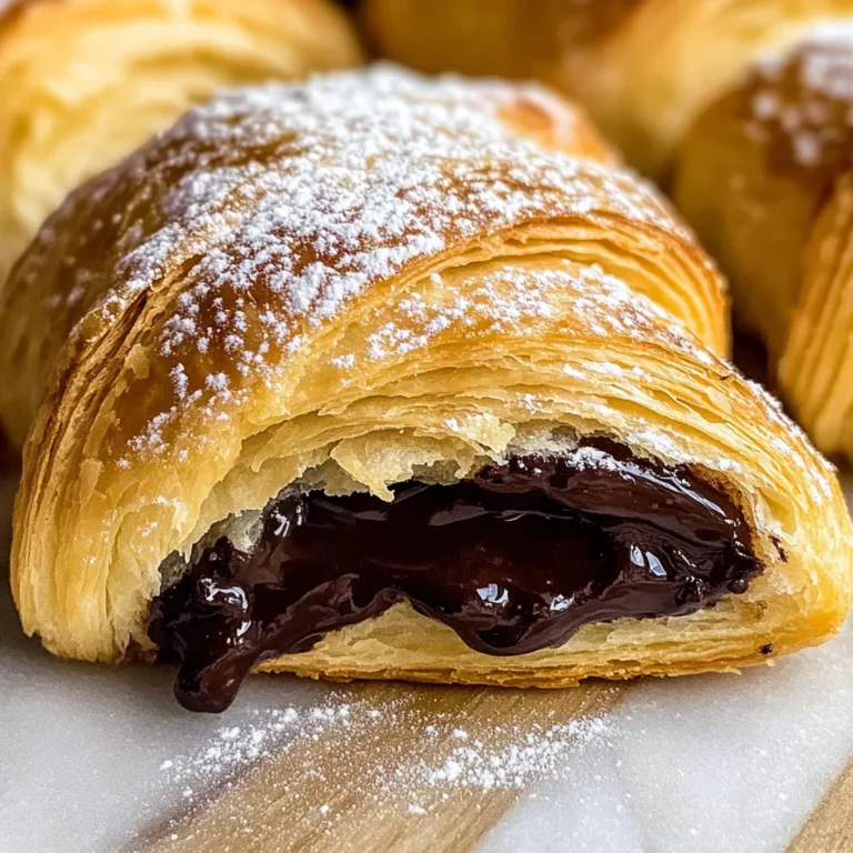 Shortcut Chocolate Croissants