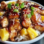 Sticky Sweet Island Teriyaki Chicken Skillet