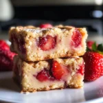 Strawberry Blondies {one bowl}