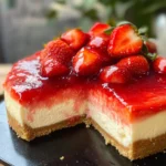 THE BEST STRAWBERRY CHEESECAKE RECIPE